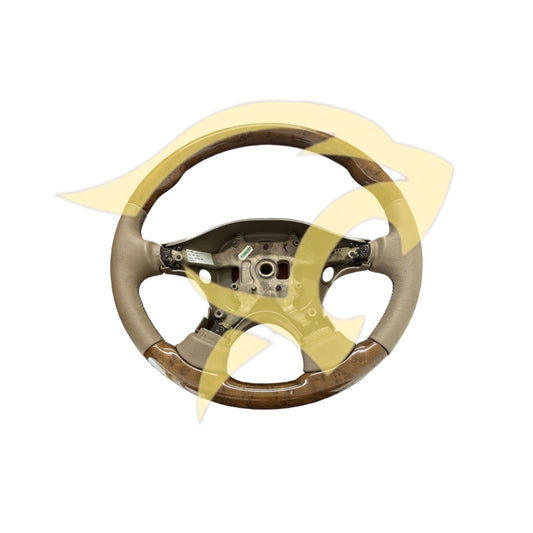 Nimbus Grey & Veneer Steering Wheel - XR87481/AEK