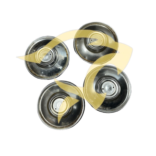 Set of Small Chrome Hub Cap - C30283