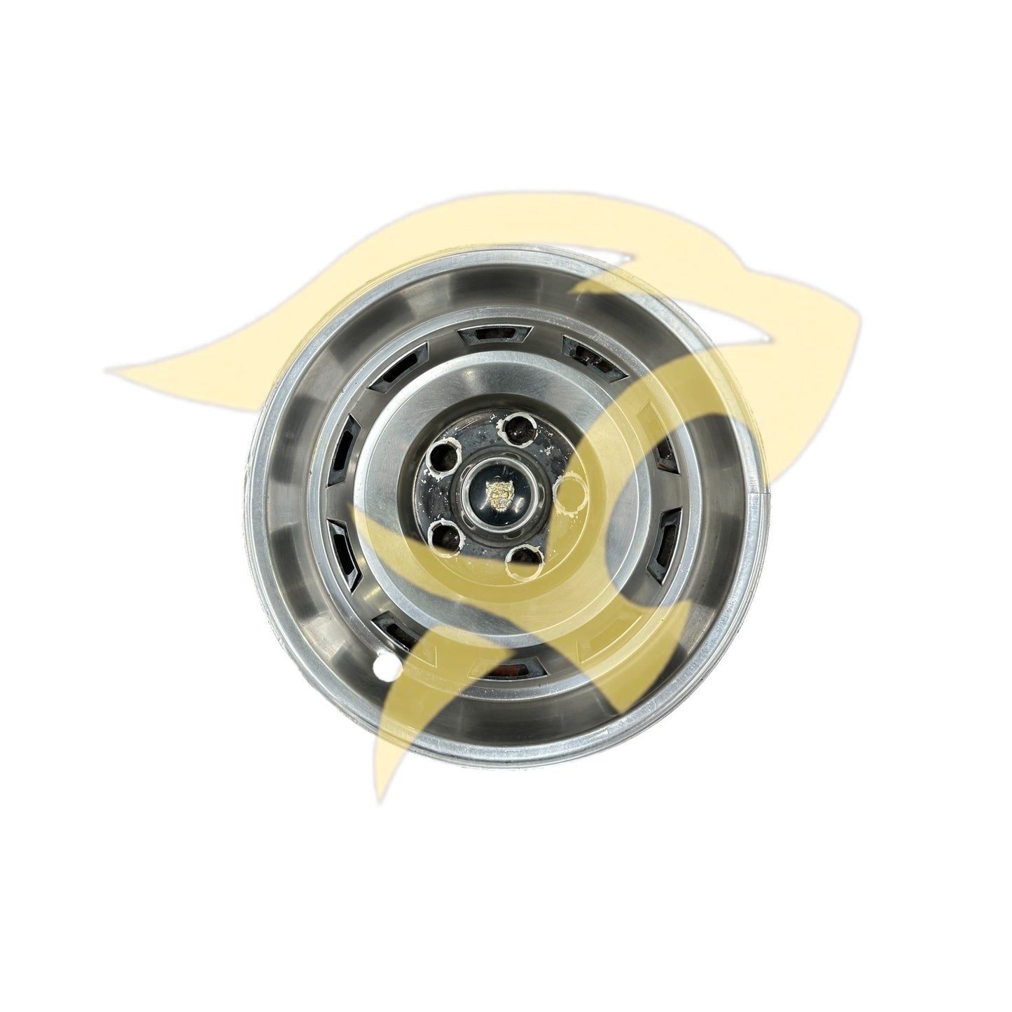 Single Hub Cap with Jaguar Badge - CAC3482