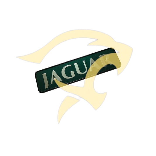 Green 'Jaguar' Boot Lid Badge - HNA5995JA