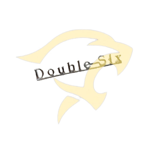 'Double Six' Chrome Boot Lid Badge - BD38469