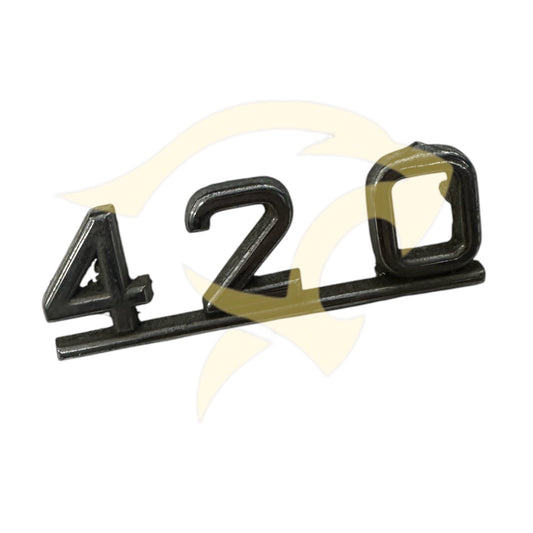 '420' Chrome Boot Badge - BD29947