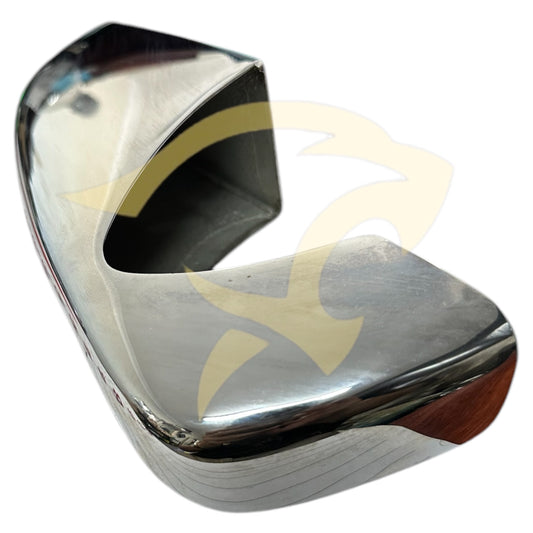 L/H Rear Chrome Overrider - BD38826