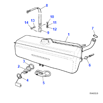 Fuel Sender Unit - JLM1537 / DBC10284