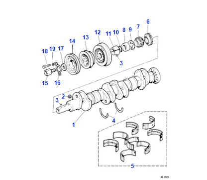 Oversize Crankshaft Thrust Washer - C347441